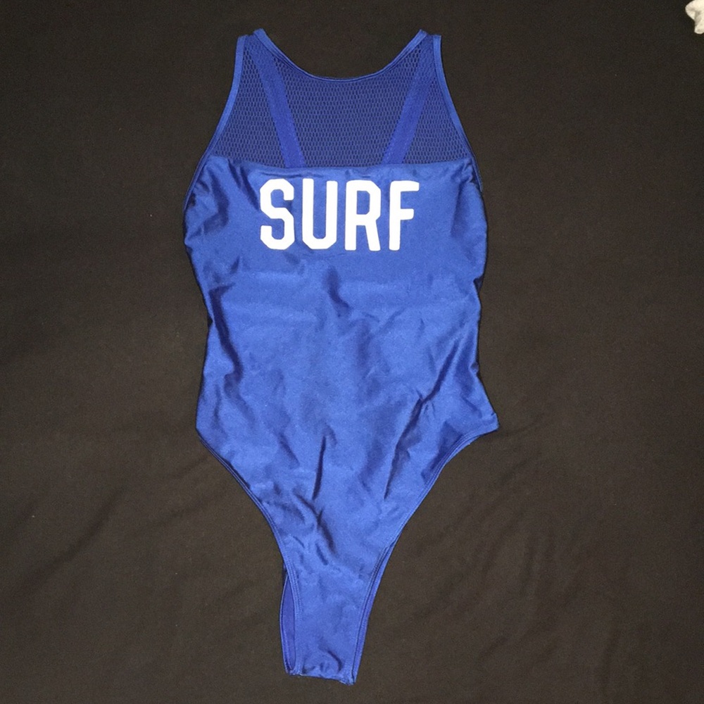 One piece bathing suit
